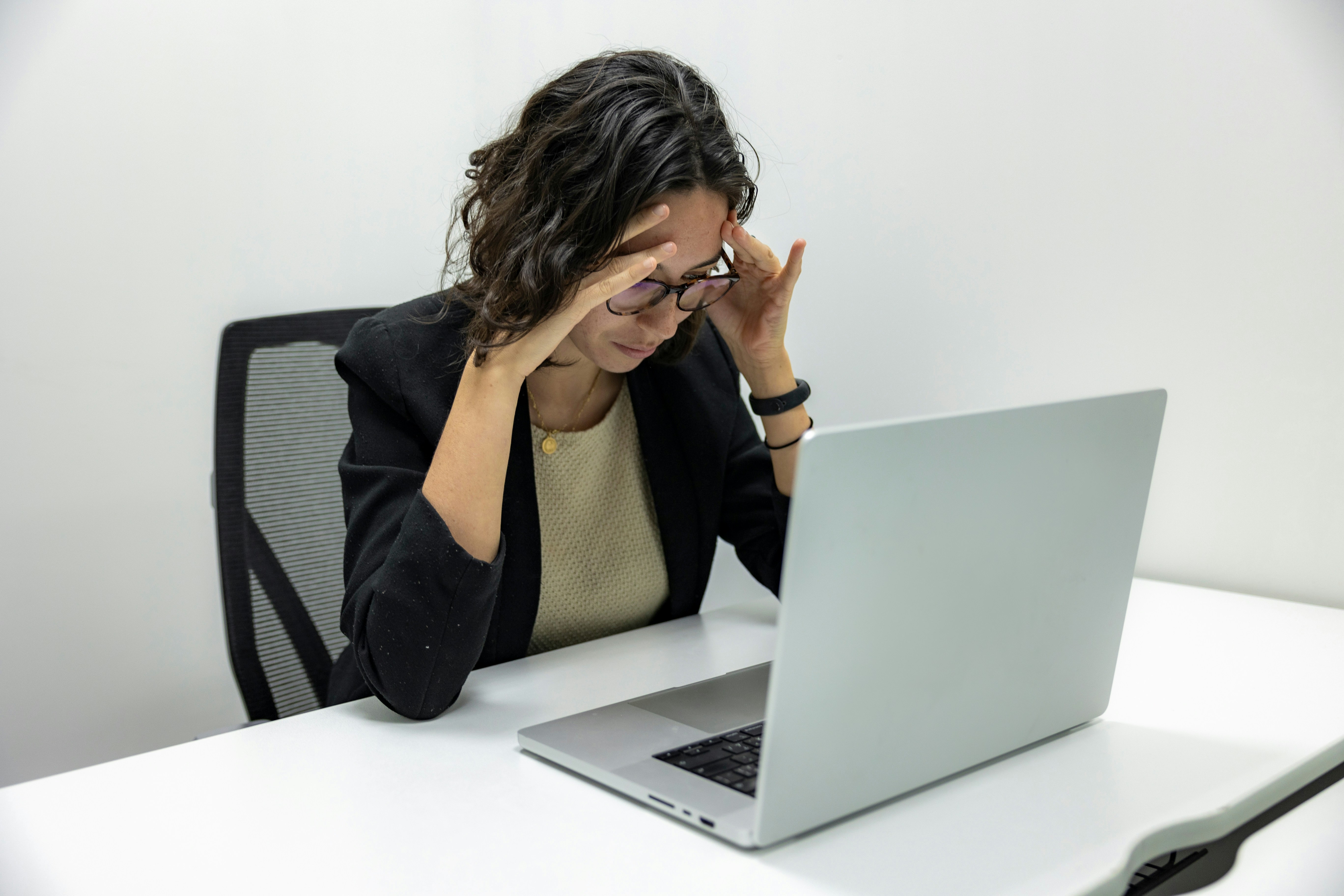 Person experiencing chronic fatigue